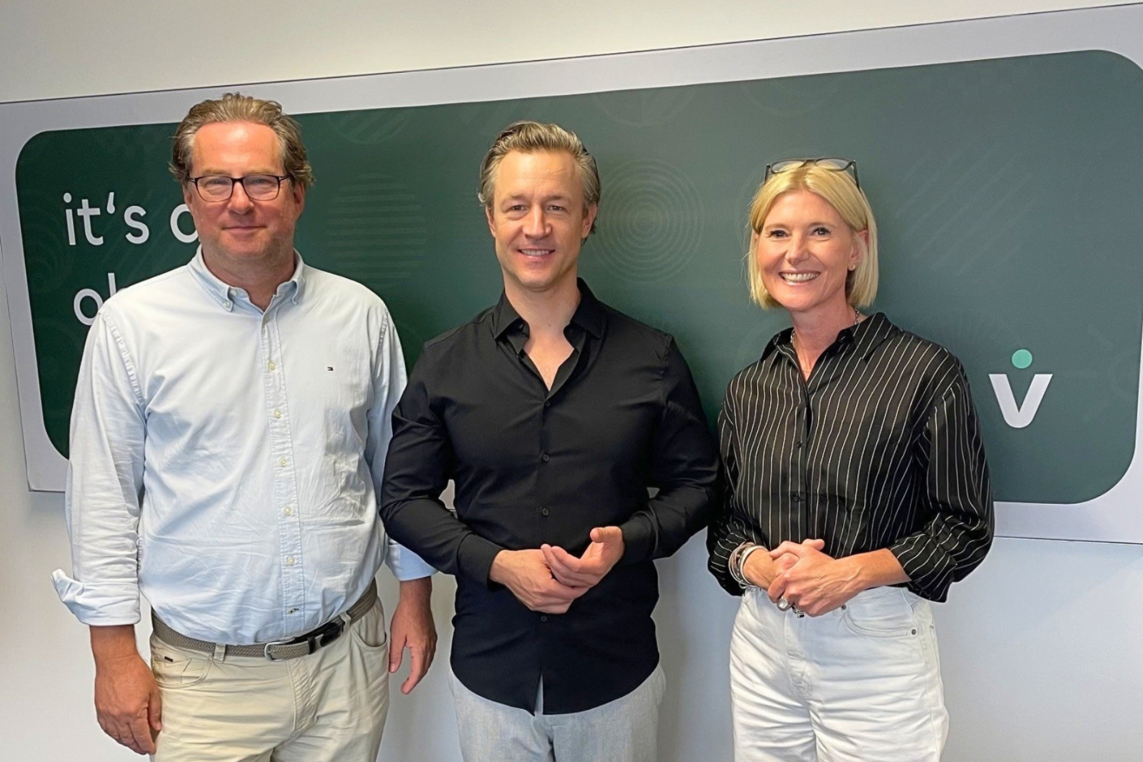 Gernot Blümel mit Martin Mayer und Bernadette Arnoldner Gernot Blümel mit Martin Mayer und Bernadette Arnoldner