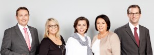 Bild Iventa Management Board. Robert Koenes, Eva Leeb, Sabina Oblak, Irma Brazda, Martin Mayer