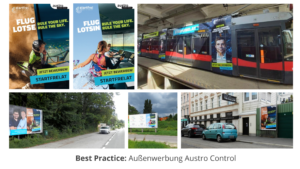 Außenwerbung Austro Control